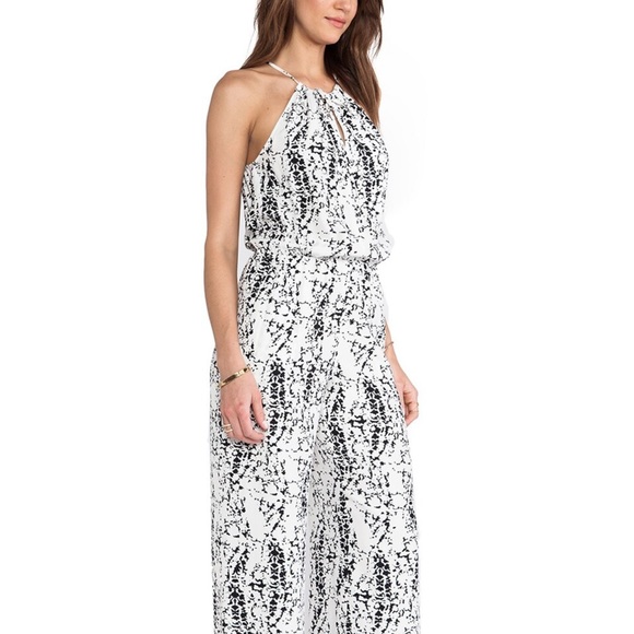 Parker Shauna Jumpsuit in black splatter - Picture 3 of 6